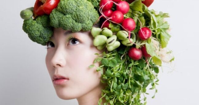 légumes et herbes produits du régime japonais pour perdre du poids